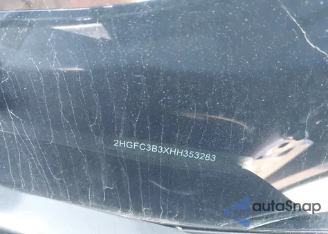 2017 Honda Civic Ex-T from USA, damaged, VIN 2HGFC3B3XHH353283